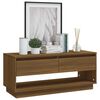 vidaXL Έπιπλο Τηλεόρασης Καπνιστή Δρυς 102x41x44εκ. Επεξεργασμένο Ξύλο