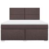 vidaXL &Kappa;&rho;&epsilon;&beta;ά&tau;&iota; Boxspring &mu;&epsilon; &Sigma;&tau;&rho;ώ&mu;&alpha; &Sigma;&kappa;&omicron;ύ&rho;&omicron; &Kappa;&alpha;&phi;έ 180x200 &epsilon;&kappa; &Upsilon;&phi;&alpha;&sigma;&mu;ά&tau;&iota;&nu;&omicron;