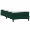 vidaXL Box Spring &kappa;&rho;&epsilon;&beta;ά&tau;&iota; &mu;&epsilon; &sigma;&tau;&rho;ώ&mu;&alpha; &sigma;&kappa;&omicron;ύ&rho;&omicron; &pi;&rho;ά&sigma;&iota;&nu;&omicron; 90x220 cm Velvet
