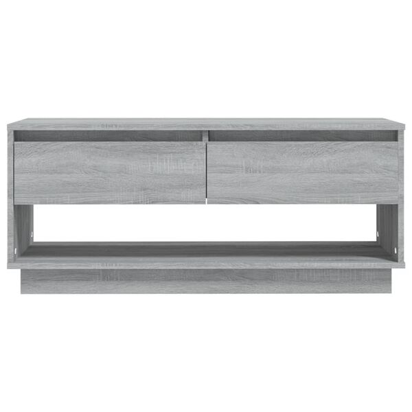 vidaXL Έπιπλο Τηλεόρασης Γκρι Sonoma 102x41x44 εκ. από Επεξεργ. Ξύλο