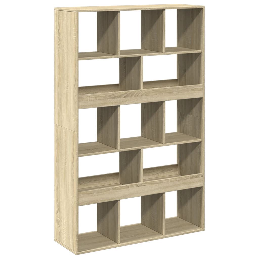 vidaXL Βιβλιοθήκη/Διαχωριστικό Χώρου Δρυς 100x33x156,5 εκ. Επεξ. Ξύλο