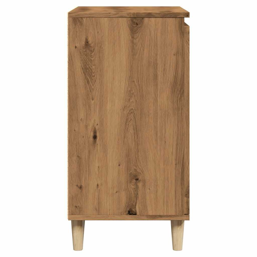 vidaXL Μπουφές Τεχνίτης Δρυς 60x35x70 εκ. από Επεξεργασμένο Ξύλο