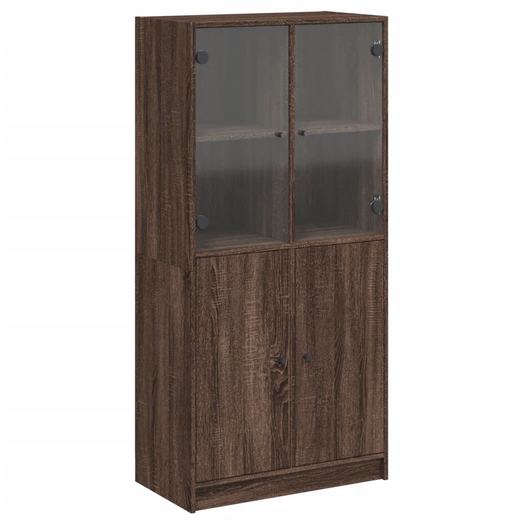 vidaXL Ντουλάπα με Πόρτες 68x37x142 εκ. Επεξεργασμένο Ξύλο
