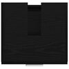 vidaXL Ντουλάπι Νεροχύτη Μαύρη Οξυά 40 x 37 x 59 cm Επεξεργασμένο ξύλο