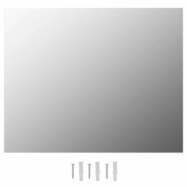 vidaXL Καθρέφτης 100 x 60 εκ. Γυάλινος Χωρίς Πλαίσιο