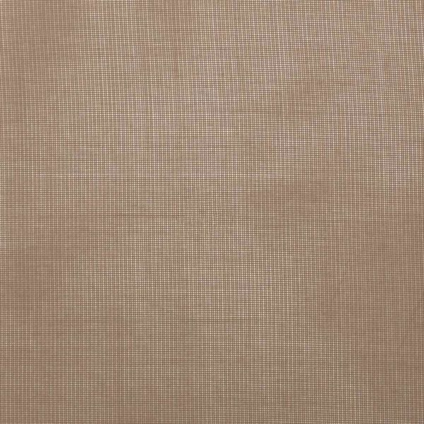 vidaXL Voile κουρτίνες με ροδέλες 2 τεμάχια Ανοιχτό Καφέ