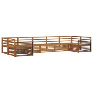 vidaXL &Sigma;&epsilon;&tau; &Kappa;&alpha;&nu;&alpha;&pi;έ 7 pcs &Phi;&upsilon;&sigma;&iota;&kappa;ό &Sigma;&tau;&epsilon;&rho;&epsilon;ό &Xi;ύ&lambda;&omicron; &Alpha;&kappa;&alpha;&kappa;ί&alpha;&sigmaf;