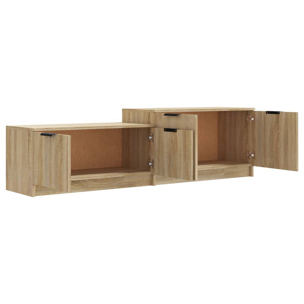 vidaXL Έπιπλο Τηλεόρασης Sonoma Δρυς 158,5x36x45 εκ. Επεξεργ. Ξύλο
