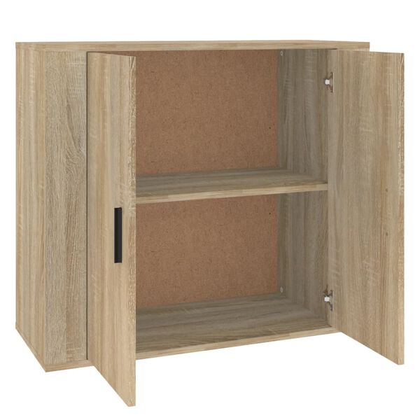 vidaXL Ντουλάπι Sonoma Δρυς 80x33x70 εκ. από Επεξεργασμένο Ξύλο