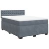 vidaXL &Kappa;&rho;&epsilon;&beta;ά&tau;&iota; Boxspring &mu;&epsilon; &Sigma;&tau;&rho;ώ&mu;&alpha; &Sigma;&kappa;&omicron;ύ&rho;&omicron; &Gamma;&kappa;&rho;&iota; 140x200 &epsilon;&kappa;. &Beta;&epsilon;&lambda;&omicron;ύ&delta;&iota;&nu;&omicron;