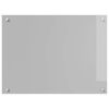 vidaXL Πίσω Πάνελ Κουζίνας 2 pcs Ανοιχτό γκρι 80 x 60 cm