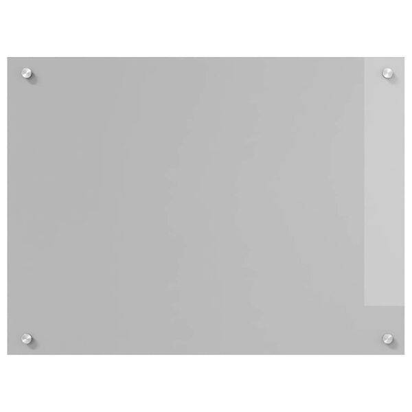 vidaXL Πίσω Πάνελ Κουζίνας 2 pcs Ανοιχτό γκρι 80 x 60 cm