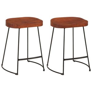 vidaXL &Sigma;&kappa;&alpha;&mu;&pi;ό &Mu;&pi;&alpha;&rho; Gavin 2 &tau;&epsilon;&mu;. 45 x 38 x 53 &epsilon;&kappa;. &alpha;&pi;ό &Mu;&alpha;&sigma;ί&phi; &Xi;ύ&lambda;&omicron; &Mu;ά&nu;&gamma;&kappa;&omicron;