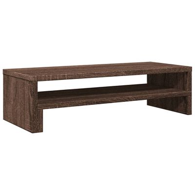 vidaXL Βάση Οθόνης Καφέ Δρυς 54x22x15 εκ. από Επεξεργασμένο Ξύλο