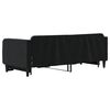 vidaXL Καναπές Κρεβάτι Συρόμενος Μαύρος 90 x 200 εκ. Βελούδινος