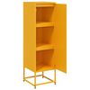vidaXL Ντουλάπι Μουσταρδί 36x39x123 εκ. από Ατσάλι