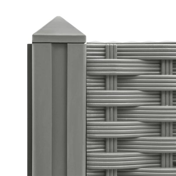 vidaXL Ζαρντινιέρα 80 x 80 x 38 εκ. από Πολυπροπυλένιο