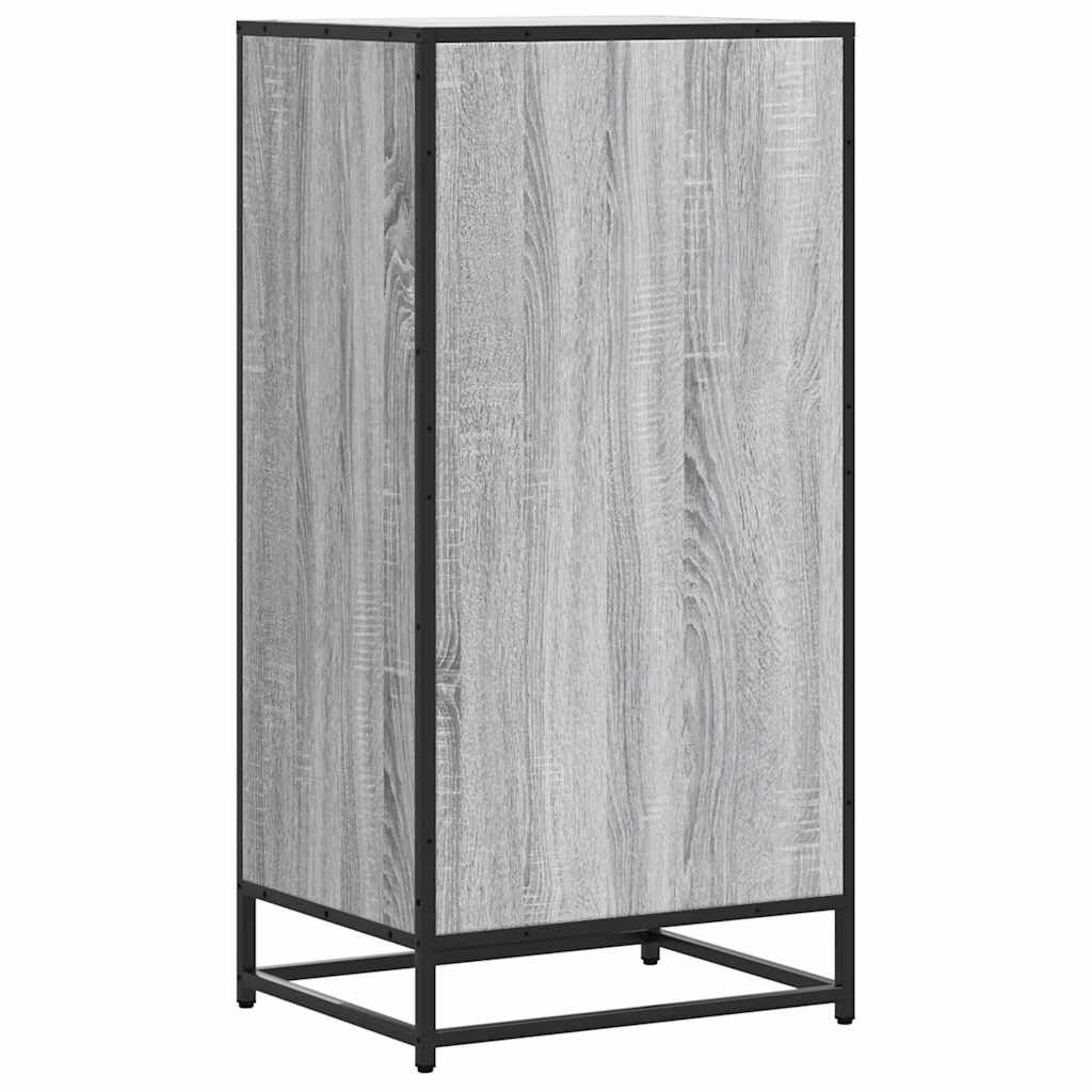 Ράφι παπουτσιών vidaXL Γκρι Sonoma 48x38x97,5 cm Κατασκευασμένο ξύλο