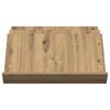 vidaXL &Rho;ά&phi;&iota; &Pi;&epsilon;&rho;&iota;&omicron;&delta;&iota;&kappa;ώ&nu; &mu;&epsilon; &rho;ά&phi;&iota; Artisan Oak 65 x 53 x 28,5 &epsilon;&kappa;