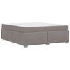 vidaXL &Sigma;&kappa;&epsilon;&lambda;&epsilon;&tau;ό&sigmaf; &Kappa;&rho;&epsilon;&beta;&alpha;&tau;&iota;&omicron;ύ &mu;&epsilon; &sigma;&tau;&rho;ώ&mu;&alpha; Taupe 180 x 200 cm ύ&phi;&alpha;&sigma;&mu;&alpha;
