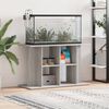 vidaXL Βάση Ενυδρείου Γκρι Sonoma 100x40x60 εκ. από Επεξεργασμένο Ξύλο