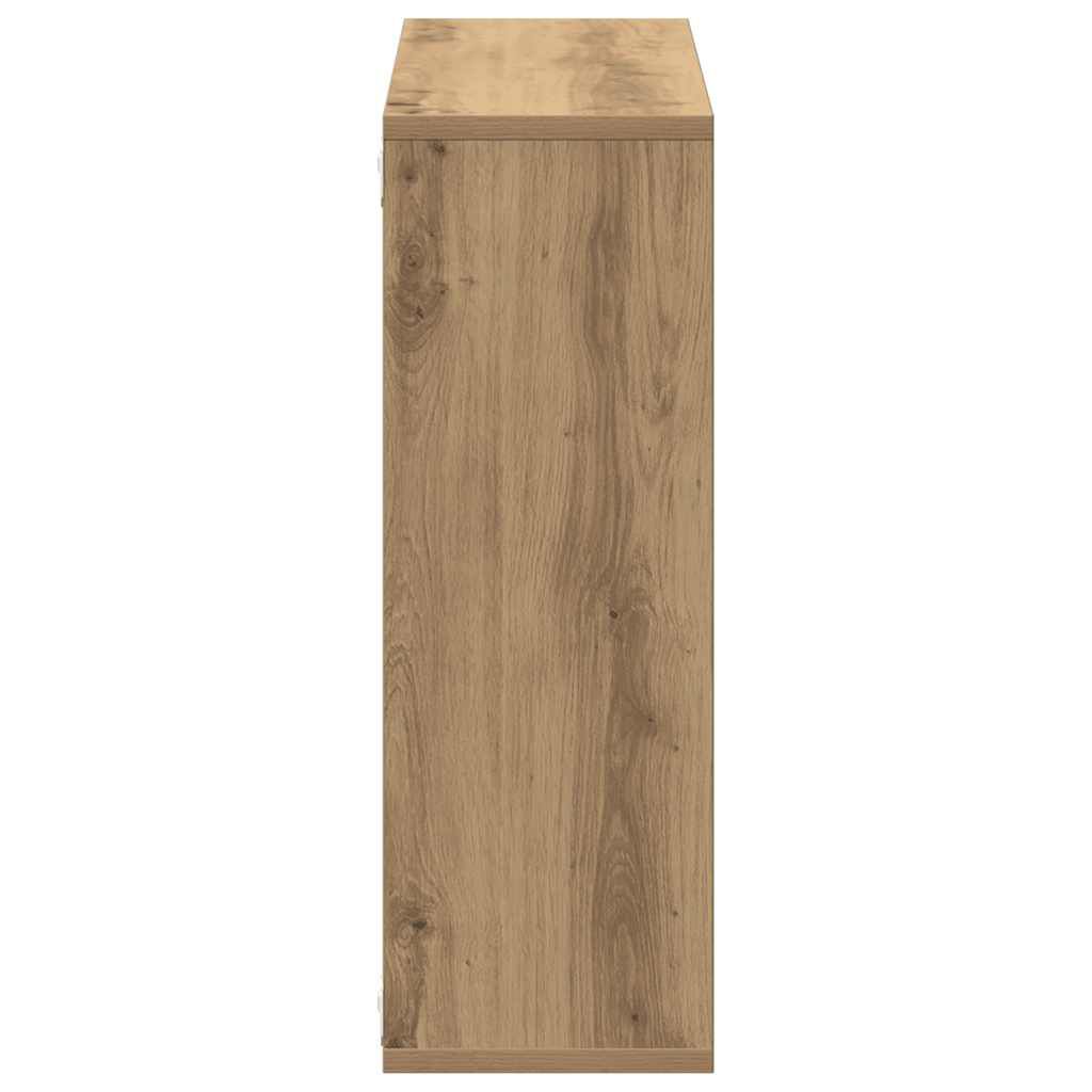 vidaXL Ράφι τοίχου Artisan Oak 104x20x58,5 cm Κατασκευασμένο ξύλο