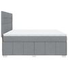 vidaXL &Kappa;&rho;&epsilon;&beta;ά&tau;&iota; Boxspring &mu;&epsilon; &Sigma;&tau;&rho;ώ&mu;&alpha; &Alpha;&nu;&omicron;&iota;&chi;&tau;ό &Gamma;&kappa;&rho;&iota; 200x200 &epsilon;&kappa;. &Upsilon;&phi;&alpha;&sigma;&mu;ά&tau;&iota;&nu;&omicron;