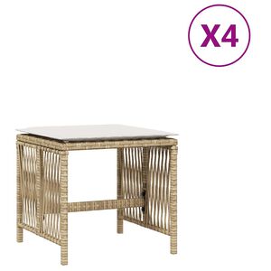 vidaXL &Sigma;&kappa;&alpha;&mu;&pi;ό &Kappa;ή&pi;&omicron;&upsilon; 4 &tau;&epsilon;&mu;. &Mu;&pi;&epsilon;&zeta; 41x41x36 &epsilon;&kappa;. &Sigma;&upsilon;&nu;&theta;. &Rho;&alpha;&tau;ά&nu; &mu;&epsilon; &Mu;&alpha;&xi;&iota;&lambda;ά&rho;&iota;&alpha;
