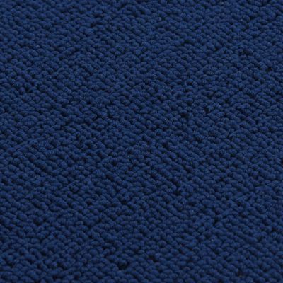 vidaXL Πατάκια Σκάλας Αντιολισθ. Ορθογώνια 15 τεμ. Ναυτ.Μπλε 60x25 εκ.