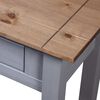 vidaXL Κονσόλα Τραπέζι Γκρι 110x40x72εκ Μασίφ ξύλο πεύκου Σειρά Panama