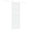 vidaXL &Sigma;&upsilon;&rho;ό&mu;&epsilon;&nu;&eta; &Pi;ό&rho;&tau;&alpha; 78 x 211 cm &Epsilon;&pi;&epsilon;&xi;&epsilon;&rho;&gamma;&alpha;&sigma;&mu;έ&nu;&omicron; &Xi;ύ&lambda;&omicron; &Lambda;&epsilon;&upsilon;&kappa;ό