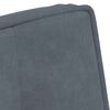 vidaXL Καρέκλα χαλάρωσης Σκούρο Γκρι 64x74x84 cm Βελούδο