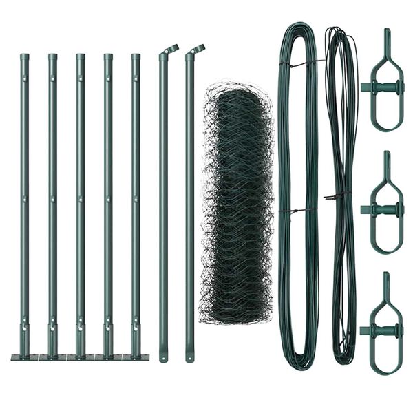 vidaXL &Sigma;&tau;ύ&lambda;&omicron;&sigmaf; &Pi;&epsilon;&rho;&iota;&phi;&rho;ά&xi;&epsilon;&omega;&nu; &Pi;&rho;ά&sigma;&iota;&nu;&omicron; 10 x 0,4 m (36 mm &pi;&lambda;έ&gamma;&mu;&alpha;)