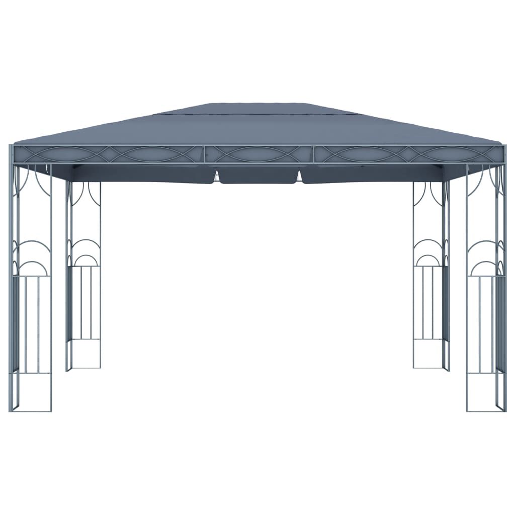 vidaXL Κιόσκι Ανθρακί 400 x 300 εκ.