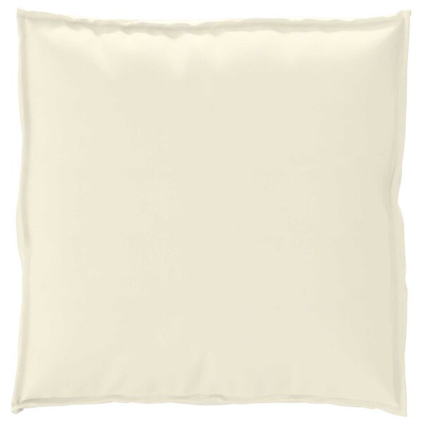 vidaXL Μαξιλάρι Παλέτας Κρεμ 70x70x12 εκ. Υφασμα Οξφόρδης
