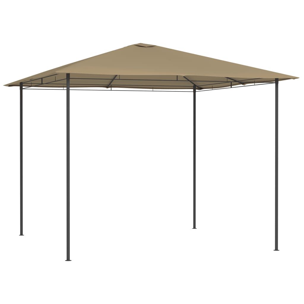 vidaXL Κιόσκι Taupe 3 x 3 x 2,6 μ. 160 γρ./μ²