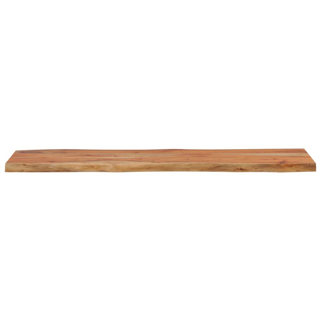vidaXL Επιφάνεια Τραπεζιού Ορθογώνια 110x40x2,5 εκ. Μασίφ Ξύλο Ακακίας