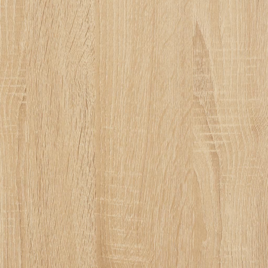 vidaXL Κομοδίνο Sonoma Δρυς 34 x 35,5 x 70 εκ. από Επεξεργασμένο Ξύλο