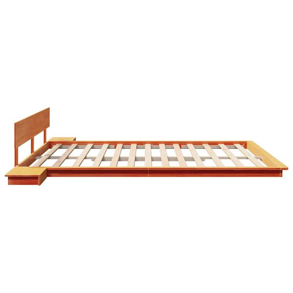 vidaXL Σκελετός Κρεβατιού Καφέ 180 x 200 cm ξύλο