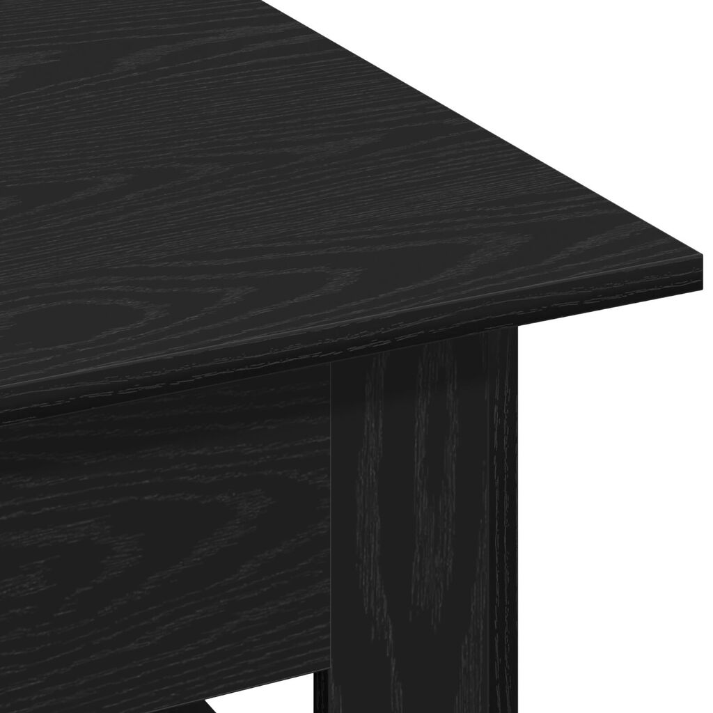 vidaXL Καφετιέρα Μαύρου Δρυς 102x55x42 εκ. Φτιαγμένη από ξύλο