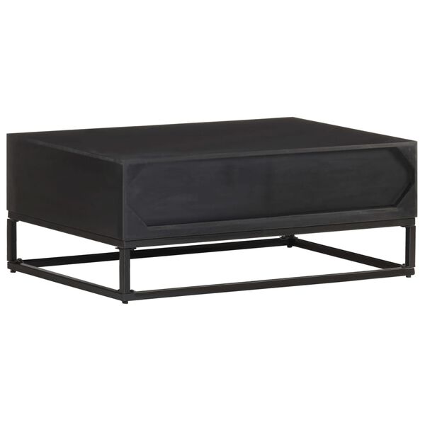 vidaXL Τραπεζάκι Σαλονιού 90 x 60 x 35 εκ. από Μασίφ Ξύλο Μάνγκο