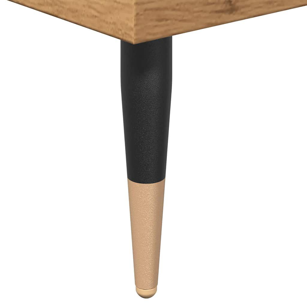 vidaXL Ντουλάπι μπάνιου Παλιό ξύλο 30x30x100 cm Κατασκευασμένο ξύλο