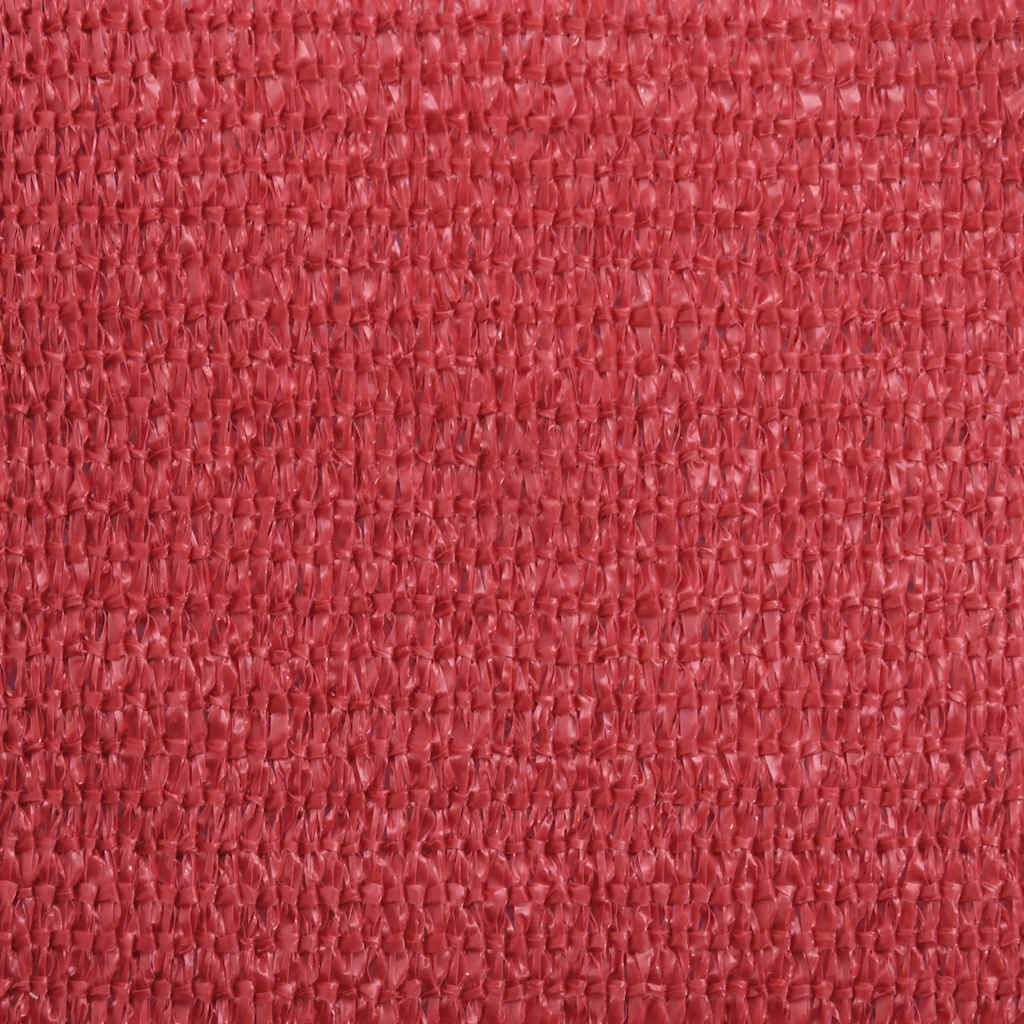 vidaXL Πανί Σκίασης Κόκκινο 2,5 x 2,5 x 3,5 μ. από HDPE 160 γρ/μ²