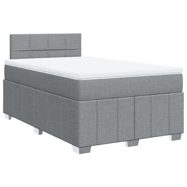 vidaXL &Kappa;&rho;&epsilon;&beta;ά&tau;&iota; Boxspring &mu;&epsilon; &Sigma;&tau;&rho;ώ&mu;&alpha; &Alpha;&nu;&omicron;&iota;&chi;&tau;ό &Gamma;&kappa;&rho;&iota; 120x190 &epsilon;&kappa;. &Upsilon;&phi;&alpha;&sigma;&mu;ά&tau;&iota;&nu;&omicron;