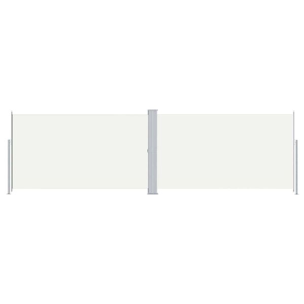 vidaXL Σκίαστρο Πλαϊνό Συρόμενο Κρεμ 180 x 600 εκ.