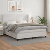 vidaXL &Kappa;&rho;&epsilon;&beta;ά&tau;&iota; Boxspring &mu;&epsilon; &Sigma;&tau;&rho;ώ&mu;&alpha; &Lambda;&epsilon;&upsilon;&kappa;ό 180x200 &epsilon;&kappa;. &Sigma;&upsilon;&nu;&theta;&epsilon;&tau;&iota;&kappa;ό &Delta;έ&rho;&mu;&alpha;