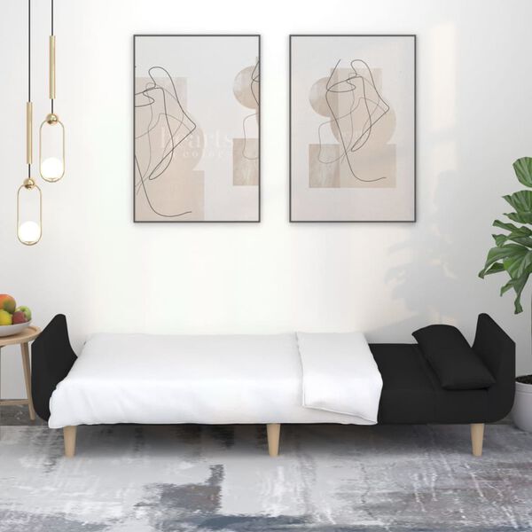 vidaXL &Kappa;&alpha;&nu;&alpha;&pi;έ&sigmaf; &Kappa;&rho;&epsilon;&beta;ά&tau;&iota; &Delta;&iota;&theta;έ&sigma;&iota;&omicron;&sigmaf; &Mu;&alpha;ύ&rho;&omicron;&sigmaf; &Upsilon;&phi;&alpha;&sigma;&mu;ά&tau;&iota;&nu;&omicron;&sigmaf; &mu;&epsilon; &Delta;ύ&omicron; &Mu;&alpha;&xi;&iota;&lambda;ά&rho;&iota;&alpha;