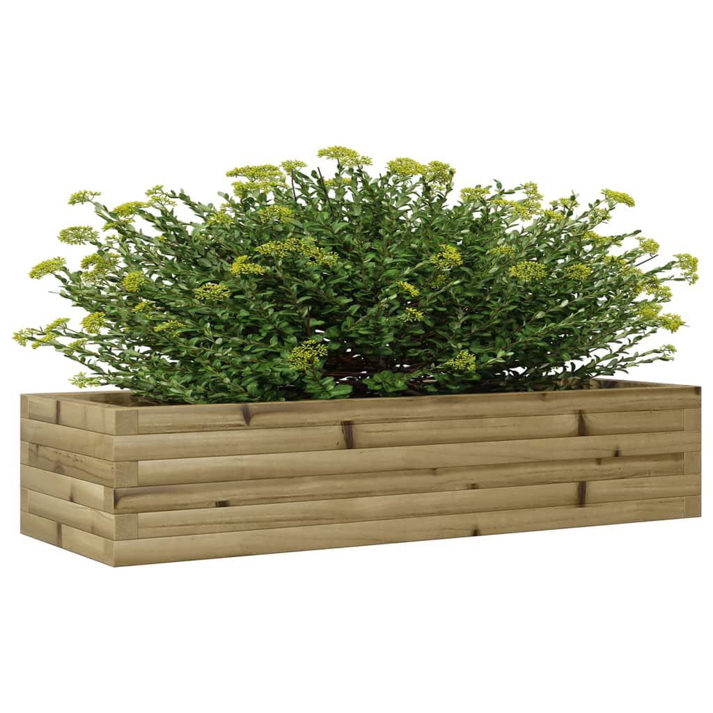 vidaXL Ζαρντινιέρα Κήπου 110x40x23 εκ. από Εμποτισμένο Ξύλο Πεύκου