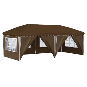 vidaXL &Alpha;&upsilon;&tau;&omicron;&sigma;&chi;έ&delta;&iota;&omicron; &Mu;ό&rho;&phi;&omega;&sigma;&eta; 575 x 288 x 245 &epsilon;&kappa; Taupe