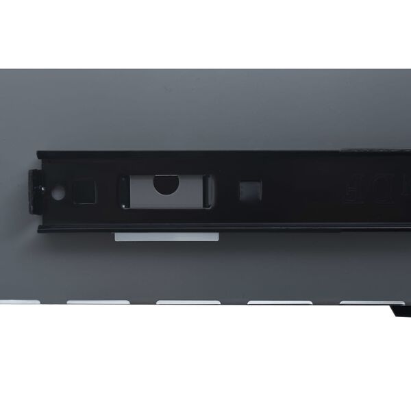 vidaXL Πάγκος Εργασίας Μαύρος 120 x 60 x 85 εκ. Ατσάλινος